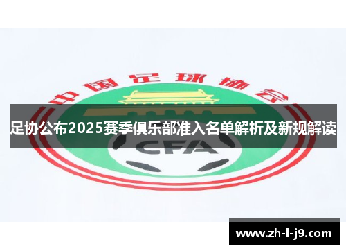 足协公布2025赛季俱乐部准入名单解析及新规解读